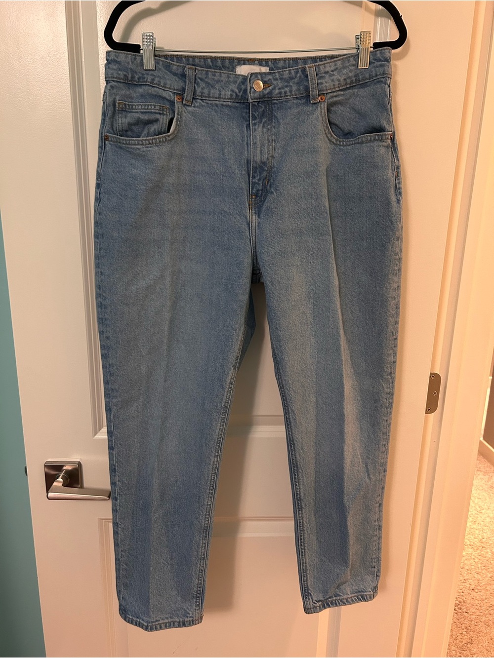 H&M Light Blue High-Rise Women's Jeans